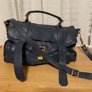 Proenza Schouler PS1 Medium Bag Navy Blue